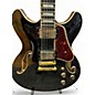 Used Ibanez AS93BC-BK Black Hollow Body Electric Guitar