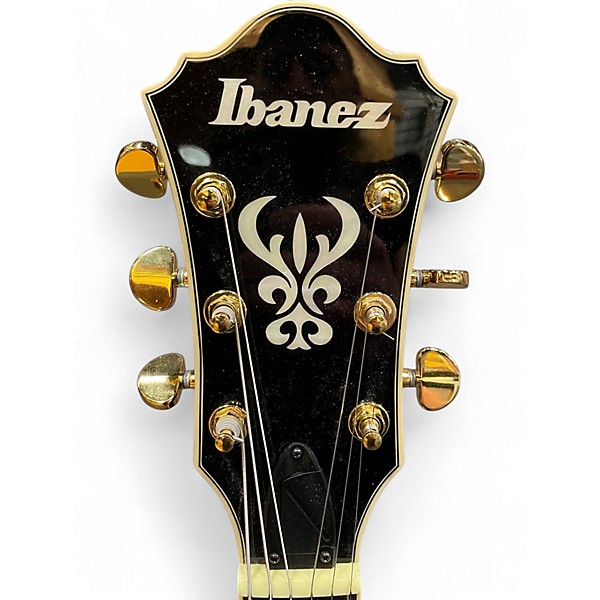 Used Ibanez AS93BC-BK Black Hollow Body Electric Guitar