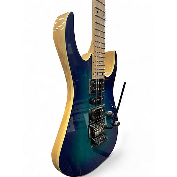 Used Ibanez RG470AHM Blue Moon Burst Solid Body Electric Guitar