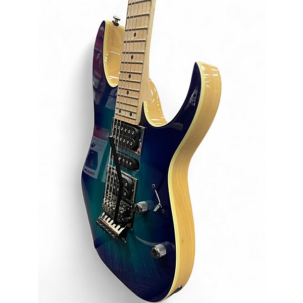 Used Ibanez RG470AHM Blue Moon Burst Solid Body Electric Guitar