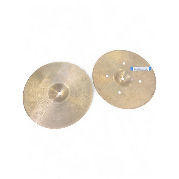 Used Zildjian 14in Quick Beat Hi Hat Pair Cymbal