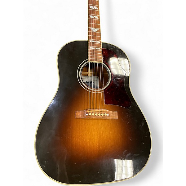 Used 2010 Gibson KRIS KRISTOFFERSON J45 2 Color Sunburst Acoustic Electric Guitar