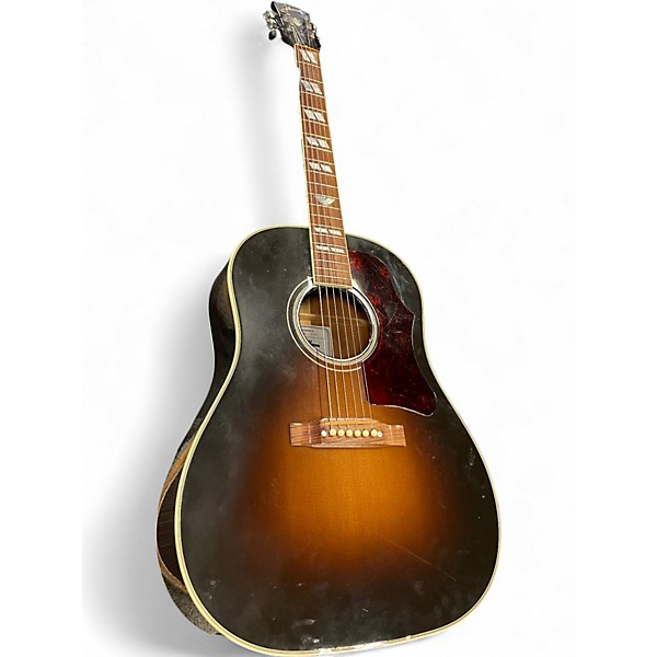Used 2010 Gibson KRIS KRISTOFFERSON J45 2 Color Sunburst Acoustic Electric Guitar