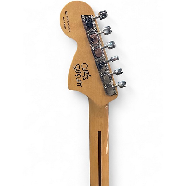 Used Fender Chris Shiflett Telecaster Deluxe GOLD Solid Body Electric Guitar