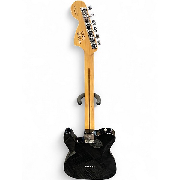Used Fender Chris Shiflett Telecaster Deluxe BLACK Solid Body Electric Guitar