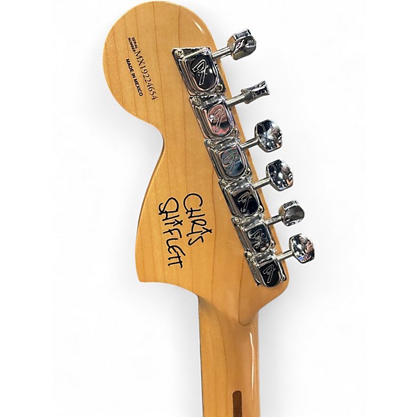 Used Fender Chris Shiflett Telecaster Deluxe BLACK Solid Body Electric Guitar