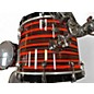 Used TAMA 5 Piece Starclassic NEON ORANGE OYSTER Drum Kit thumbnail