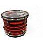 Used TAMA 5 Piece Starclassic NEON ORANGE OYSTER Drum Kit