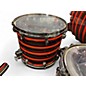Used TAMA 5 Piece Starclassic NEON ORANGE OYSTER Drum Kit