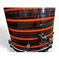 Used TAMA 5 Piece Starclassic NEON ORANGE OYSTER Drum Kit