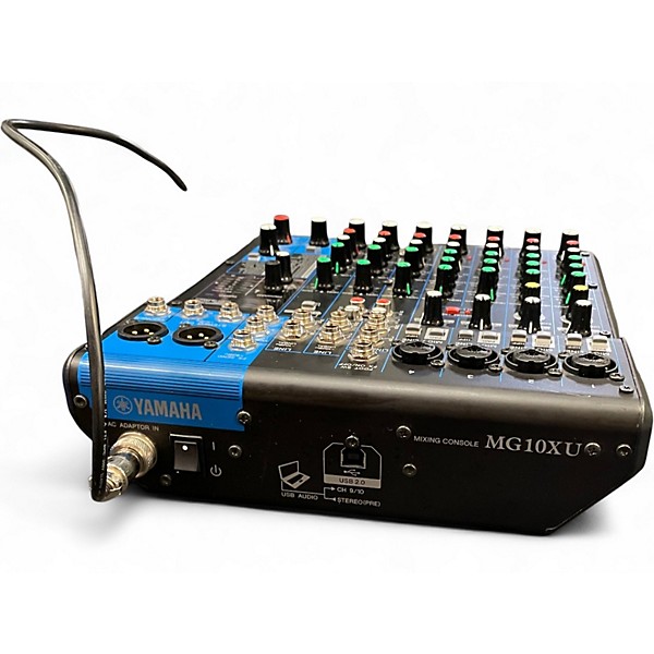 Used Yamaha MG10XU 10 Channel Mixer with Effects Unpowered Mixer