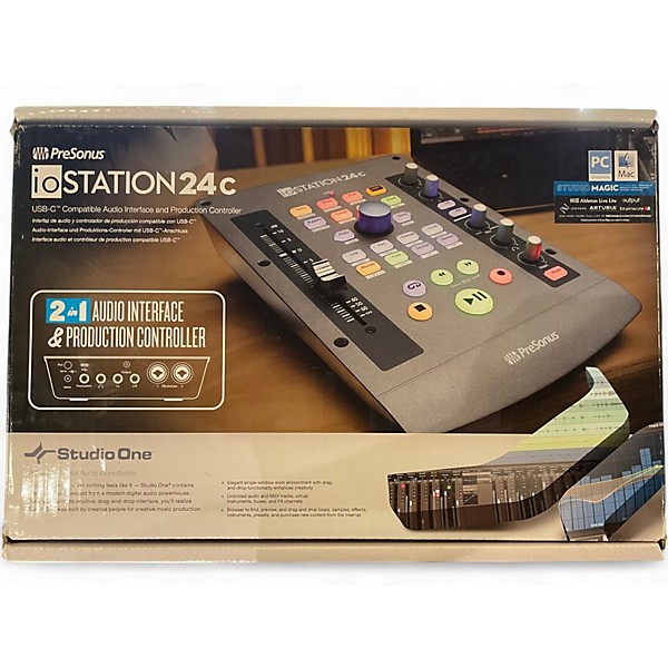 Used PreSonus ioStation 24c Audio Interface