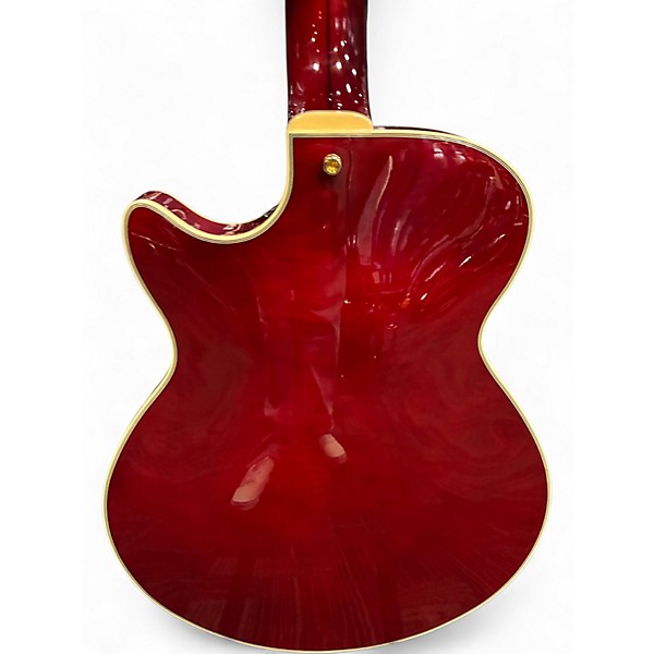 Used D'Angelico Excel SS Soho Red Solid Body Electric Guitar