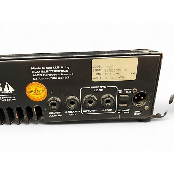 Used Ampeg B2R 350W Bass Amp Head