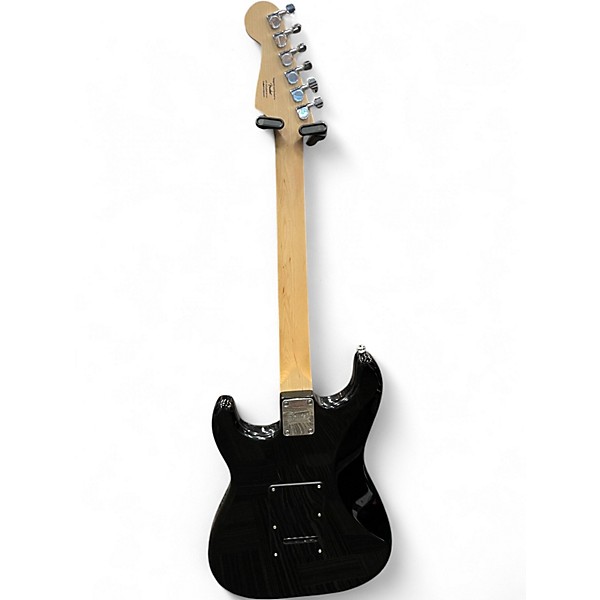 Used 2024 Squier SONIC STRATOCASTER Black Solid Body Electric Guitar