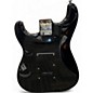 Used 2024 Squier SONIC STRATOCASTER Black Solid Body Electric Guitar