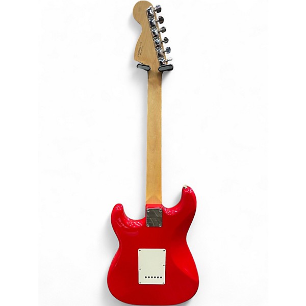 Used Squier Affinity Stratocaster Dakota Red Solid Body Electric Guitar