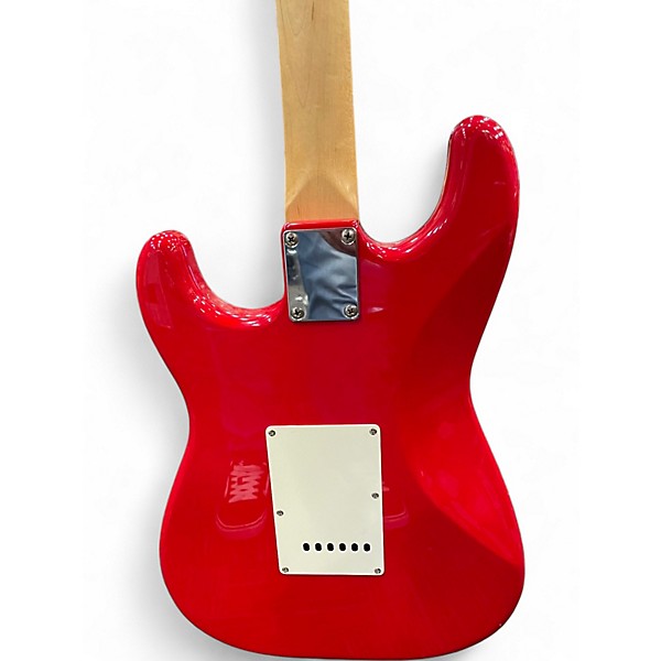 Used Squier Affinity Stratocaster Dakota Red Solid Body Electric Guitar