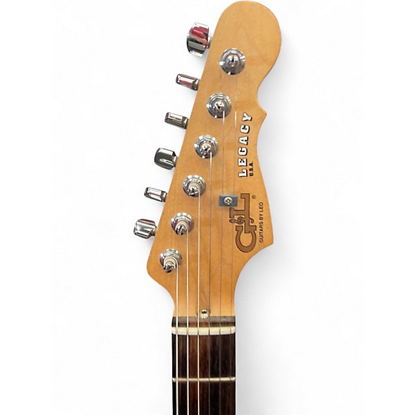 Used G&L S500 LEGACY Trans Green Solid Body Electric Guitar