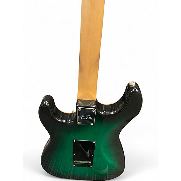 Used G&L S500 LEGACY Trans Green Solid Body Electric Guitar