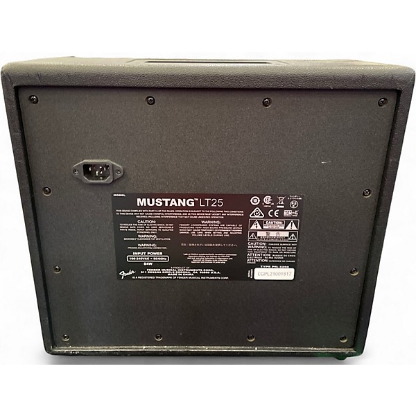 Used Fender Mustang LT25 25W 1x8 Guitar Combo Amp