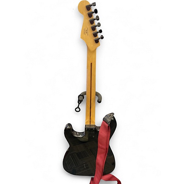 Used Squier Bullet Stratocaster HSS Black Solid Body Electric Guitar