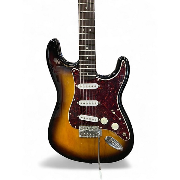 Used Squier Affinity Stratocaster 2 Color Sunburst Solid Body Electric Guitar