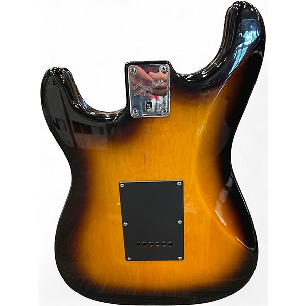 Used Squier Affinity Stratocaster 2 Color Sunburst Solid Body Electric Guitar