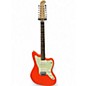 Used Squier Paranormal Jazzmaster XII Fiesta Red Solid Body Electric Guitar thumbnail