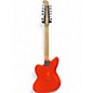 Used Squier Paranormal Jazzmaster XII Fiesta Red Solid Body Electric Guitar