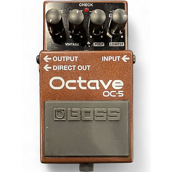 Used BOSS OC5 Effect Pedal