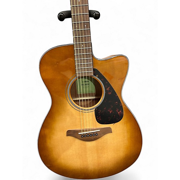 Used Yamaha FSX800C Sand Burst Acoustic Electric Guitar