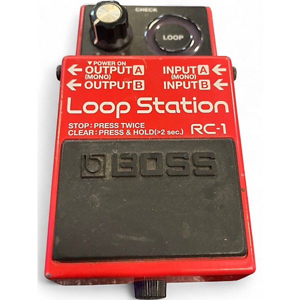 Used BOSS RC1 Loop Station Pedal