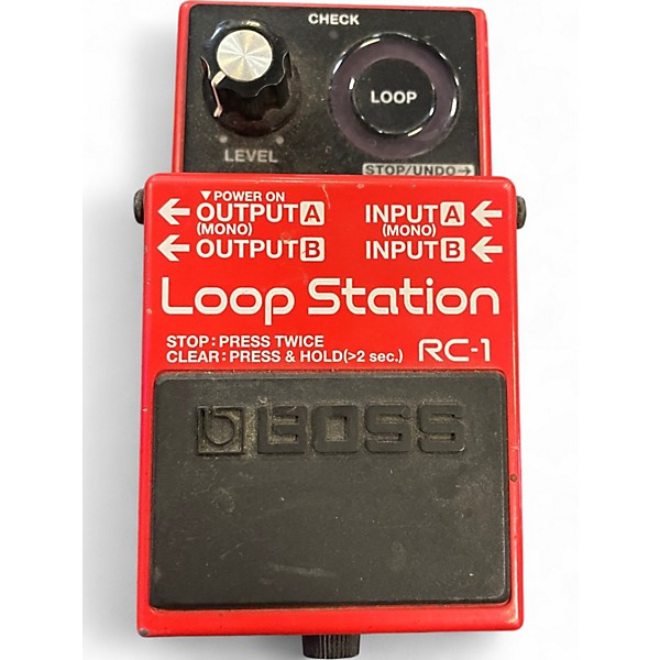 Used BOSS RC1 Loop Station Pedal