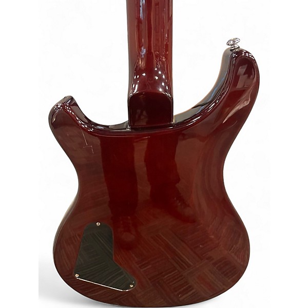 Used PRS SE Custom 22 Semi-Hollowbody Trans Amber Hollow Body Electric Guitar