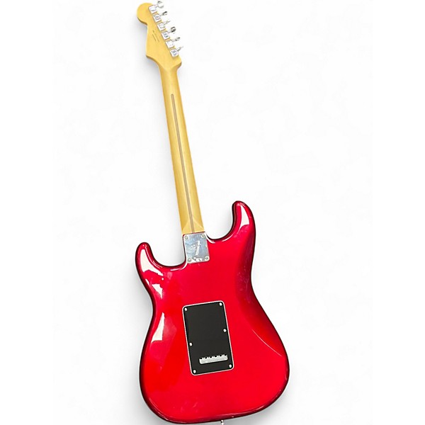 Used Fender  Fender Special Edition Player Stratocaster HSS Candy Red Burst Solid Body Electric Guitar