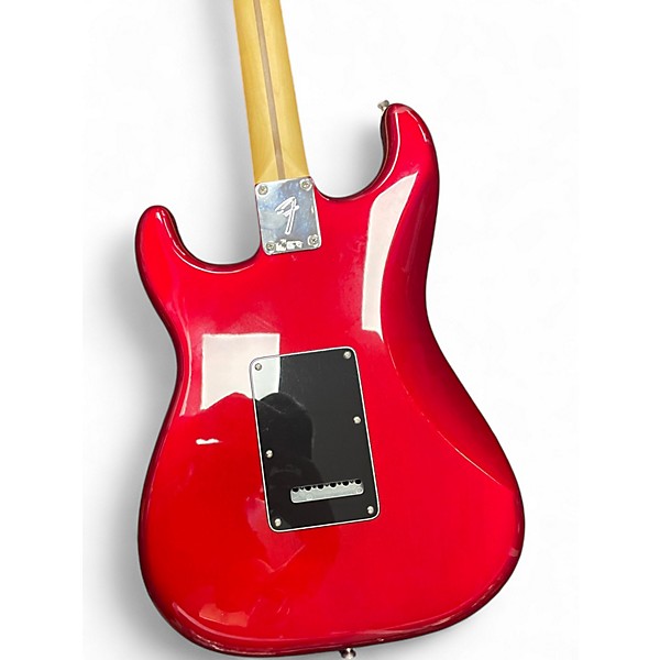 Used Fender  Fender Special Edition Player Stratocaster HSS Candy Red Burst Solid Body Electric Guitar