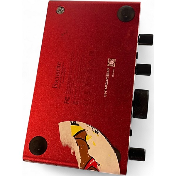 Used Focusrite scarlett solo gen 4 Audio Interface