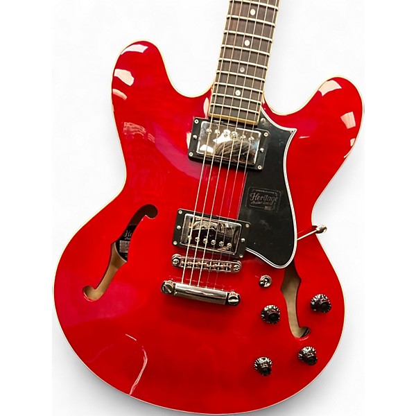 Used The Heritage STANDARD H535 TRANS CHERRY Hollow Body Electric Guitar