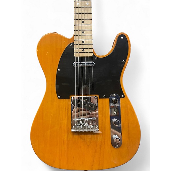 Used Squier Affinity Telecaster Butterscotch Solid Body Electric Guitar