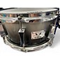 Used Pork Pie 6X12 Little Squealer Snare Silverburst Drum thumbnail