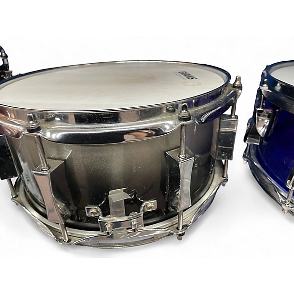 Used Pork Pie 6X12 Little Squealer Snare Silverburst Drum