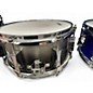 Used Pork Pie 6X12 Little Squealer Snare Silverburst Drum
