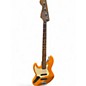 Used Fender Player Jazz Bass Left Handed Capri Orange Electric Bass Guitar