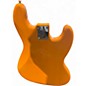 Used Fender Player Jazz Bass Left Handed Capri Orange Electric Bass Guitar
