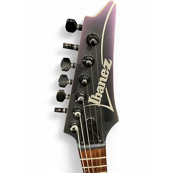 Used Ibanez RGA42EX Trans Purple Solid Body Electric Guitar