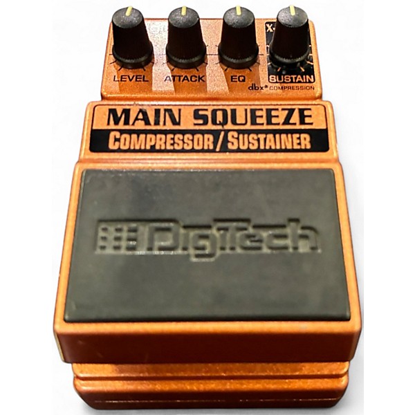 Used DigiTech XMS Main Squeeze Compressor/Sustainer Effect Pedal