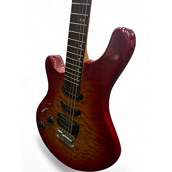 Used Washburn BT-4Q 2 Color Sunburst Electric Guitar