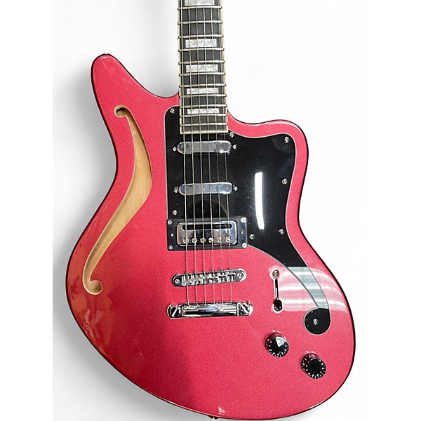 Used D'Angelico Premier Bedford SH Oxblood Hollow Body Electric Guitar