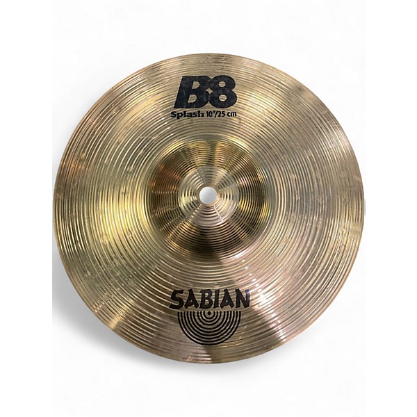 Used SABIAN 10in B8 Splash Cymbal
